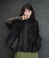 Drawstring Flower Jacket